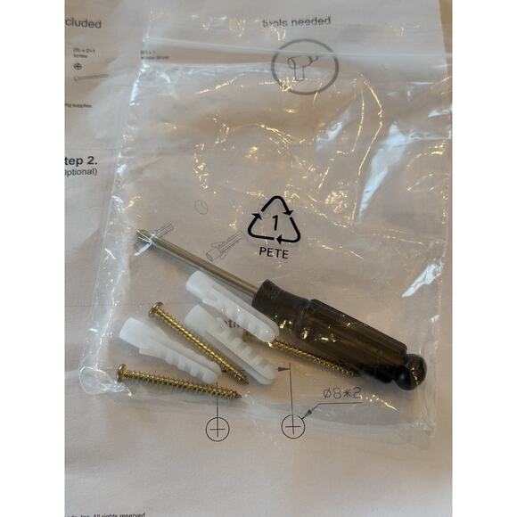 Hearth & Hand With Magnolia Wall Mount Brass Magnifying Swivel Mirror - Picture 8 of 8